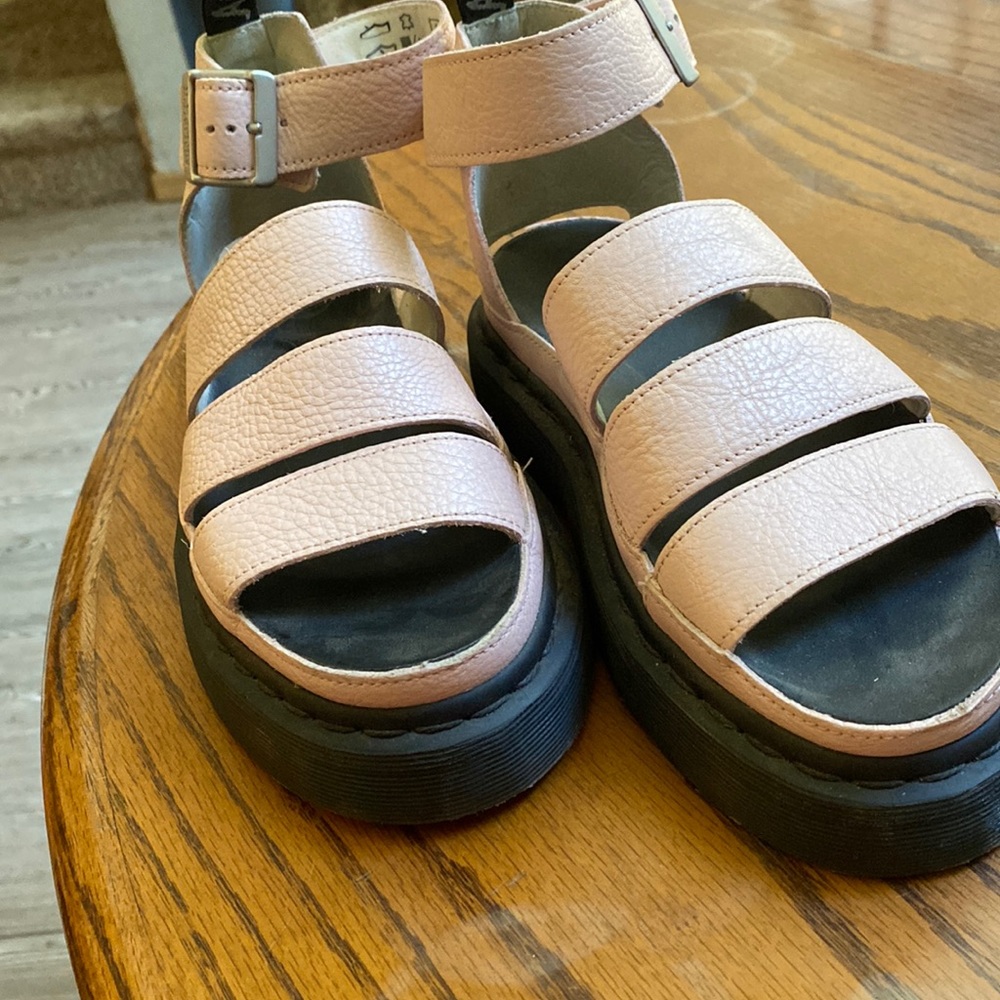 Dr Martens size 7 Pink Clarissa II Quad